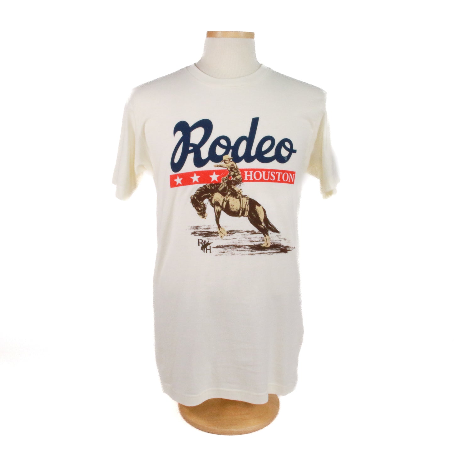 RH Bucking Bronc Stars Tee - Natural