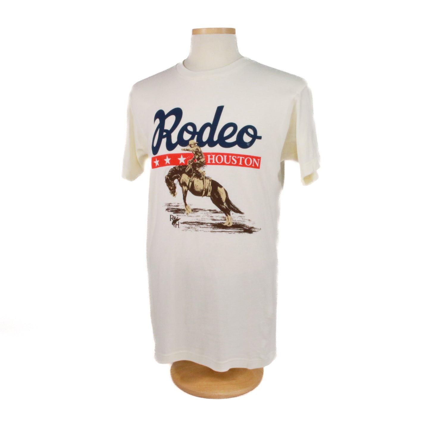 RH Bucking Bronc Stars Tee - Natural