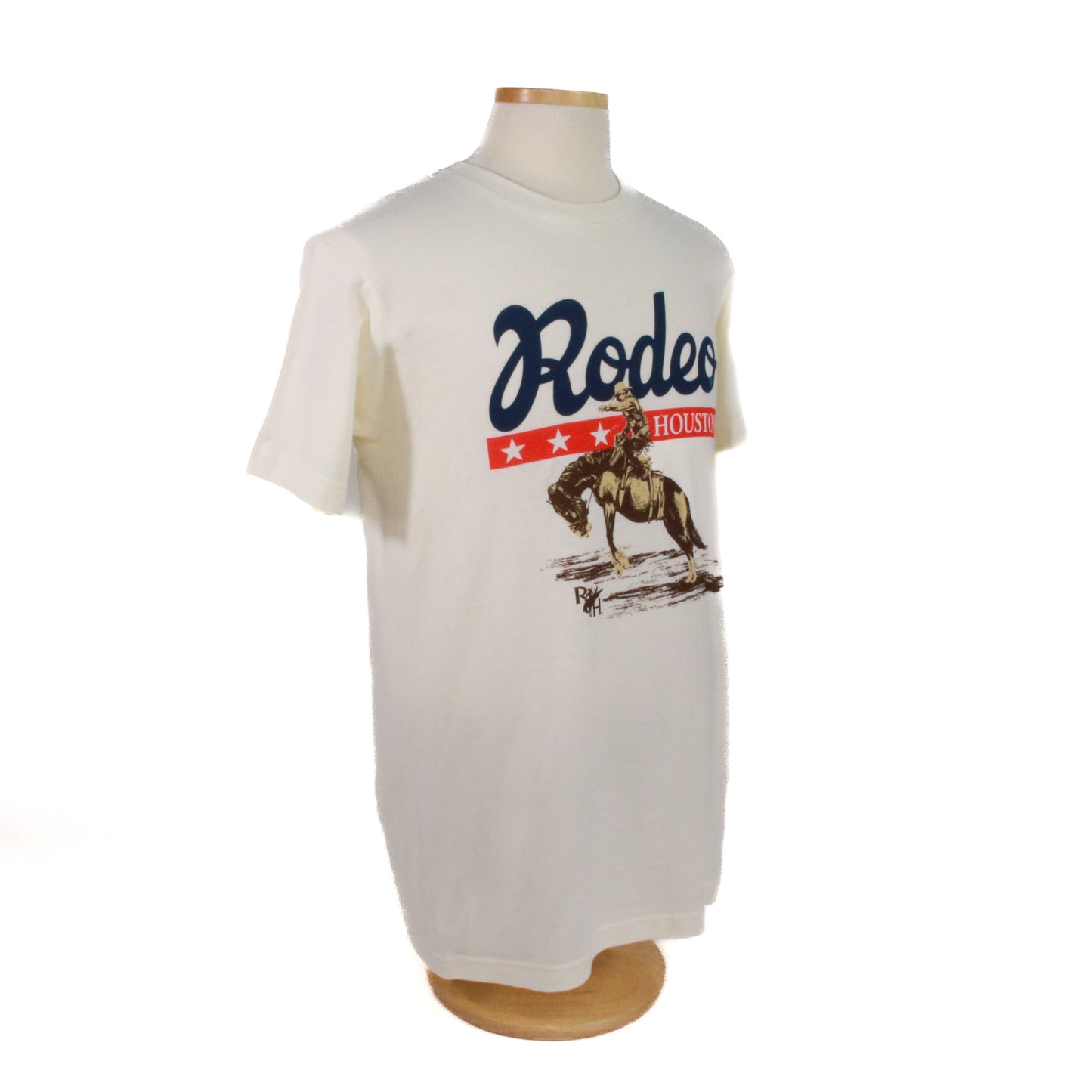 RH Bucking Bronc Stars Tee - Natural