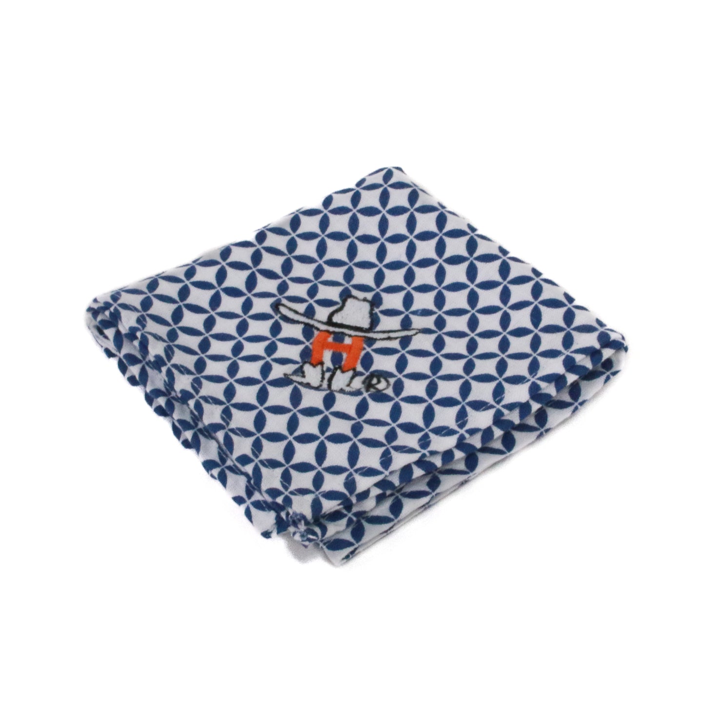 Bow-H Napkin 20x20in - Blue