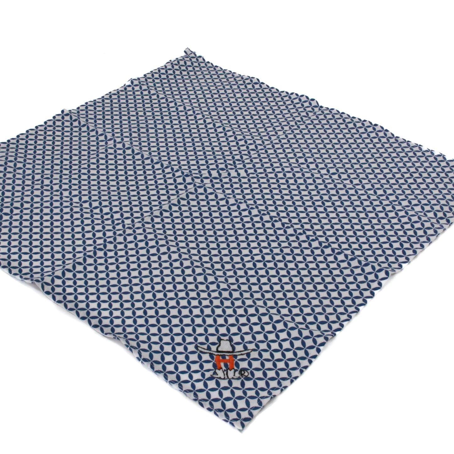 Bow-H Napkin 20x20in - Blue