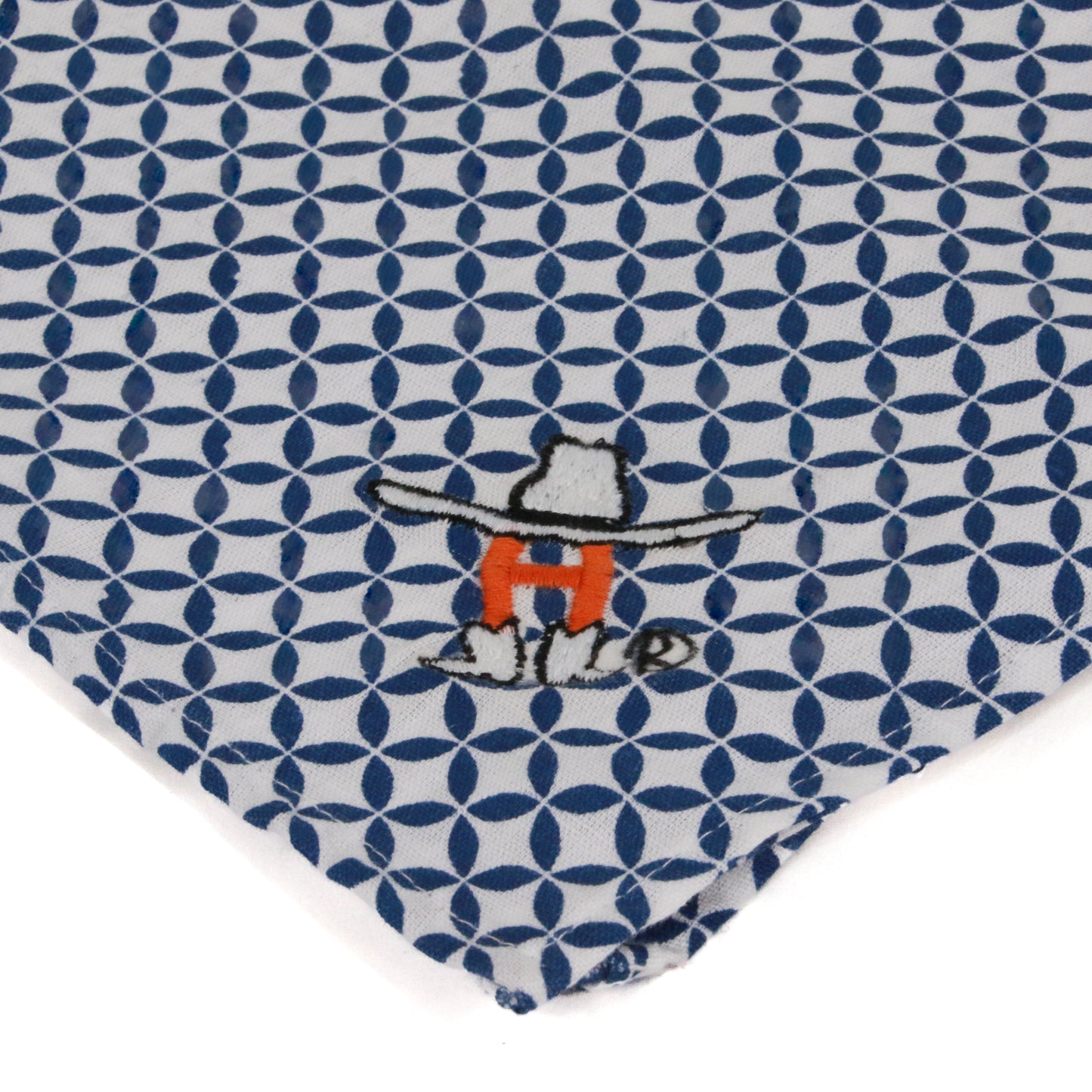 Bow-H Napkin 20x20in - Blue