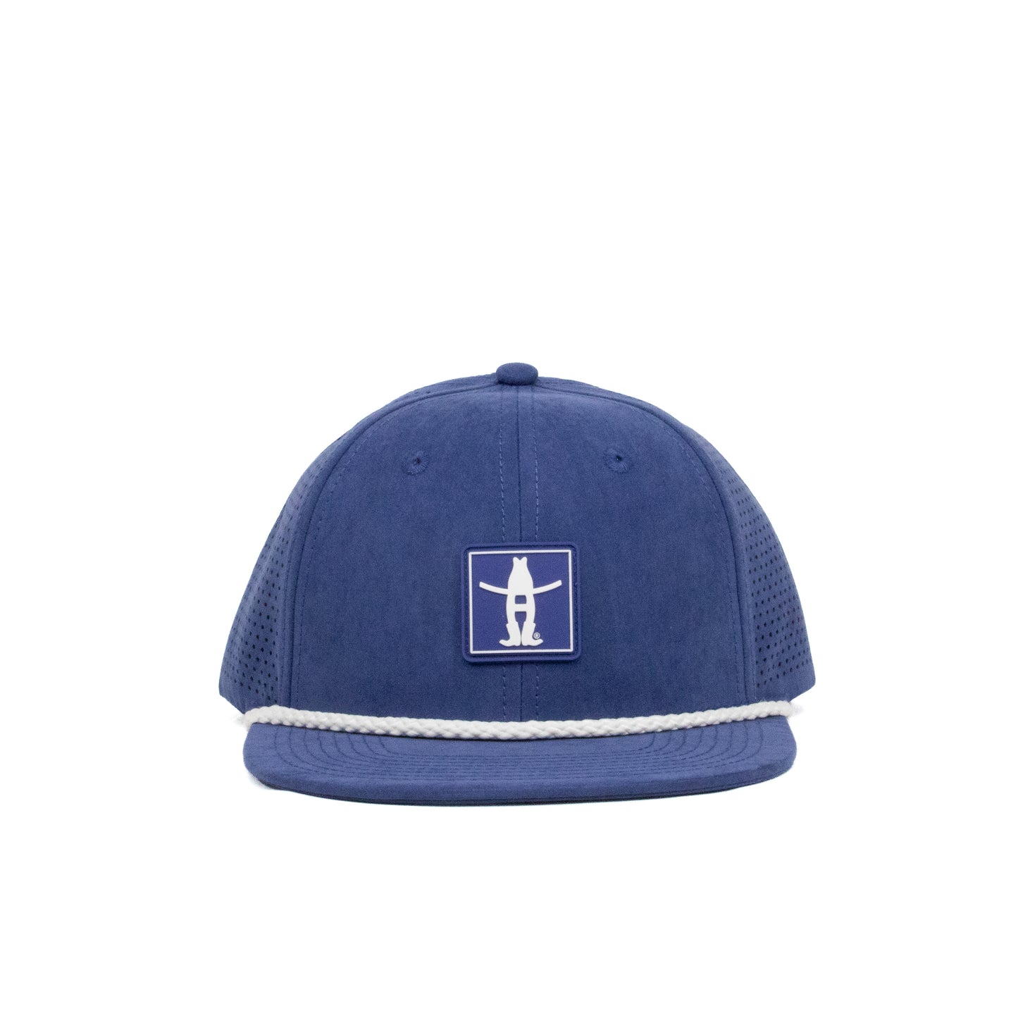Elite Performance Suede Snapback - Navy