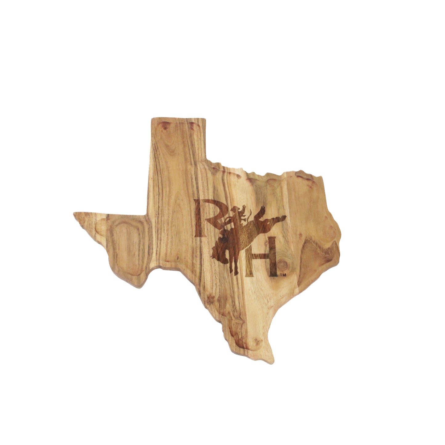 Wooden RH Bronc Serving Tray