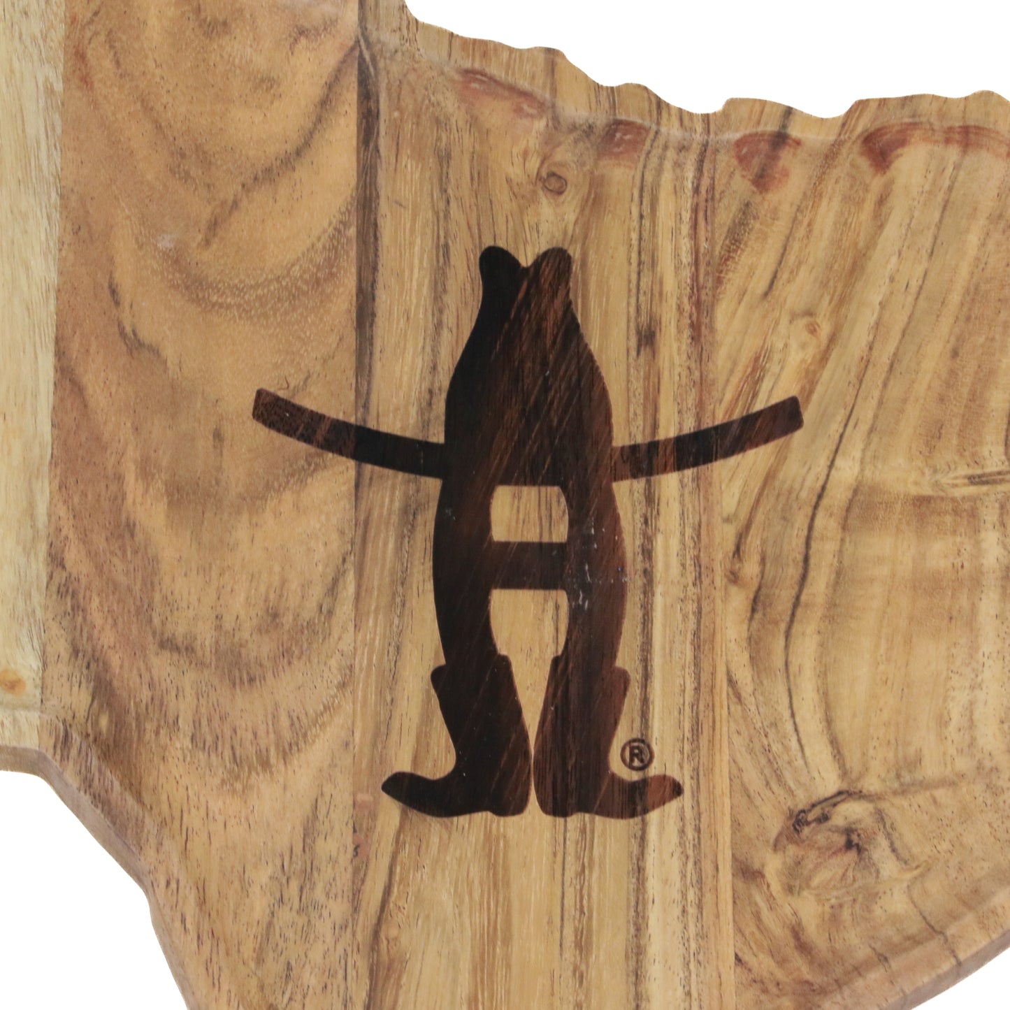 Wooden Bow-H Serving Tray
