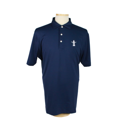 Peter Millar Embroidered Polo - Sport Navy