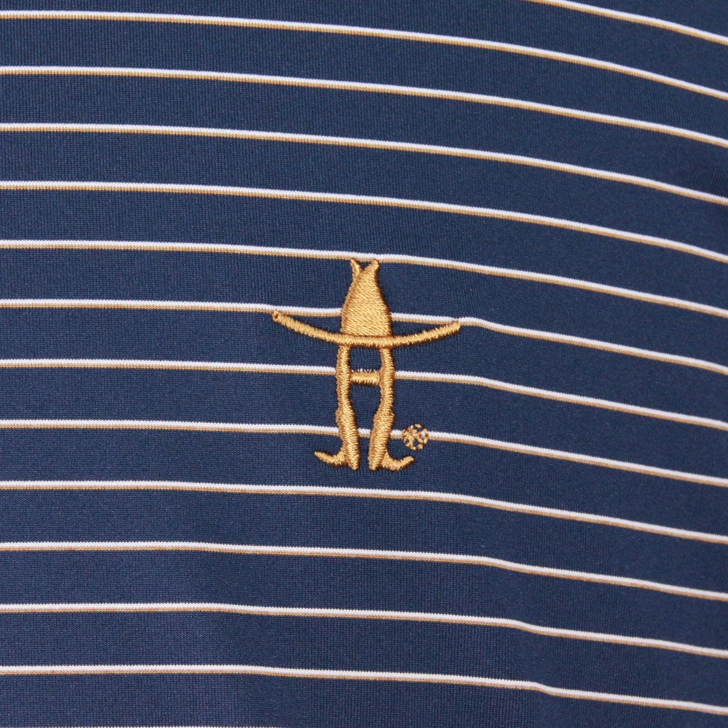 Peter Millar Oaks Polo - Tan Stripe