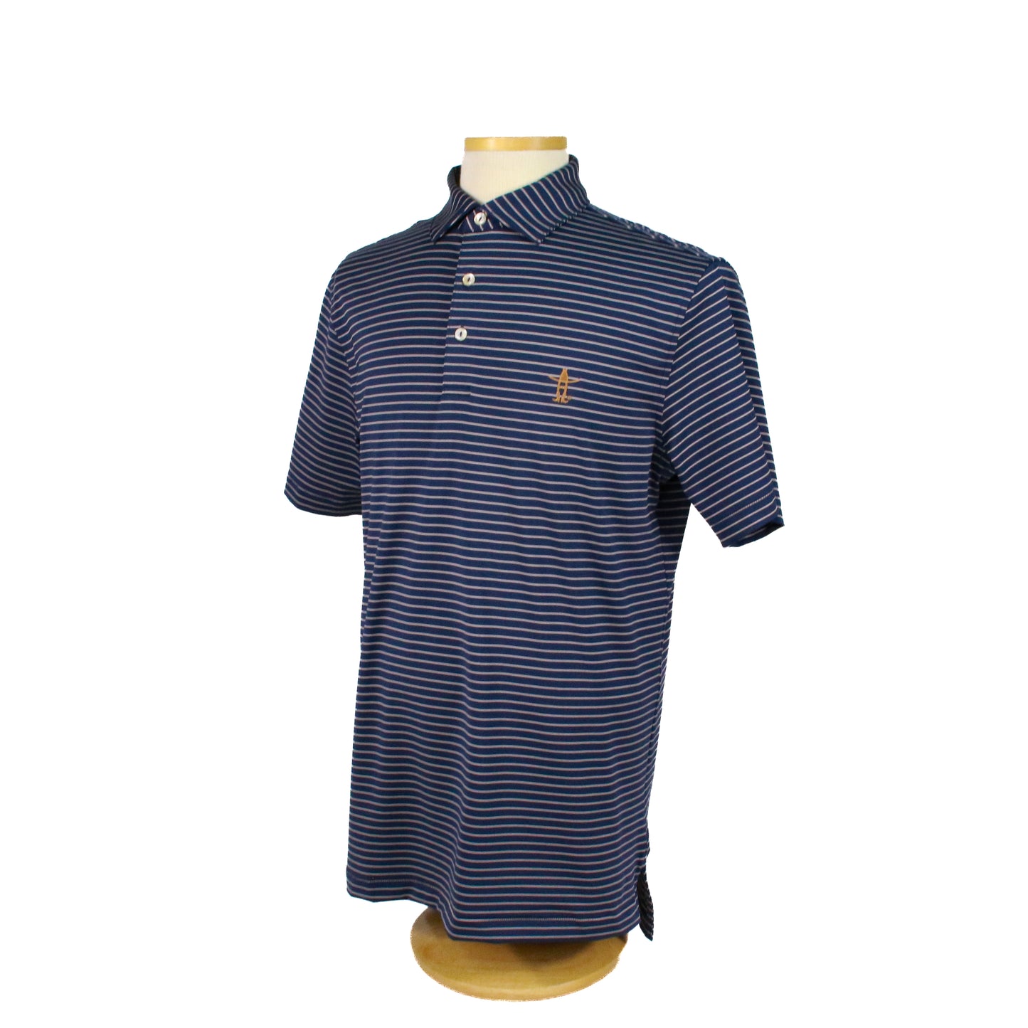 Peter Millar Oaks Polo - Tan Stripe