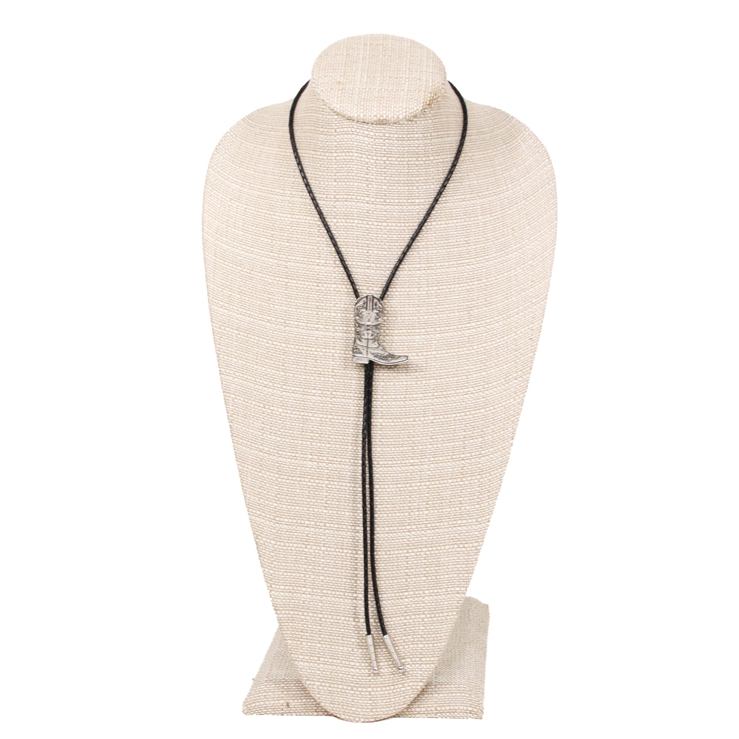 November Maker Silver Boot Bolo