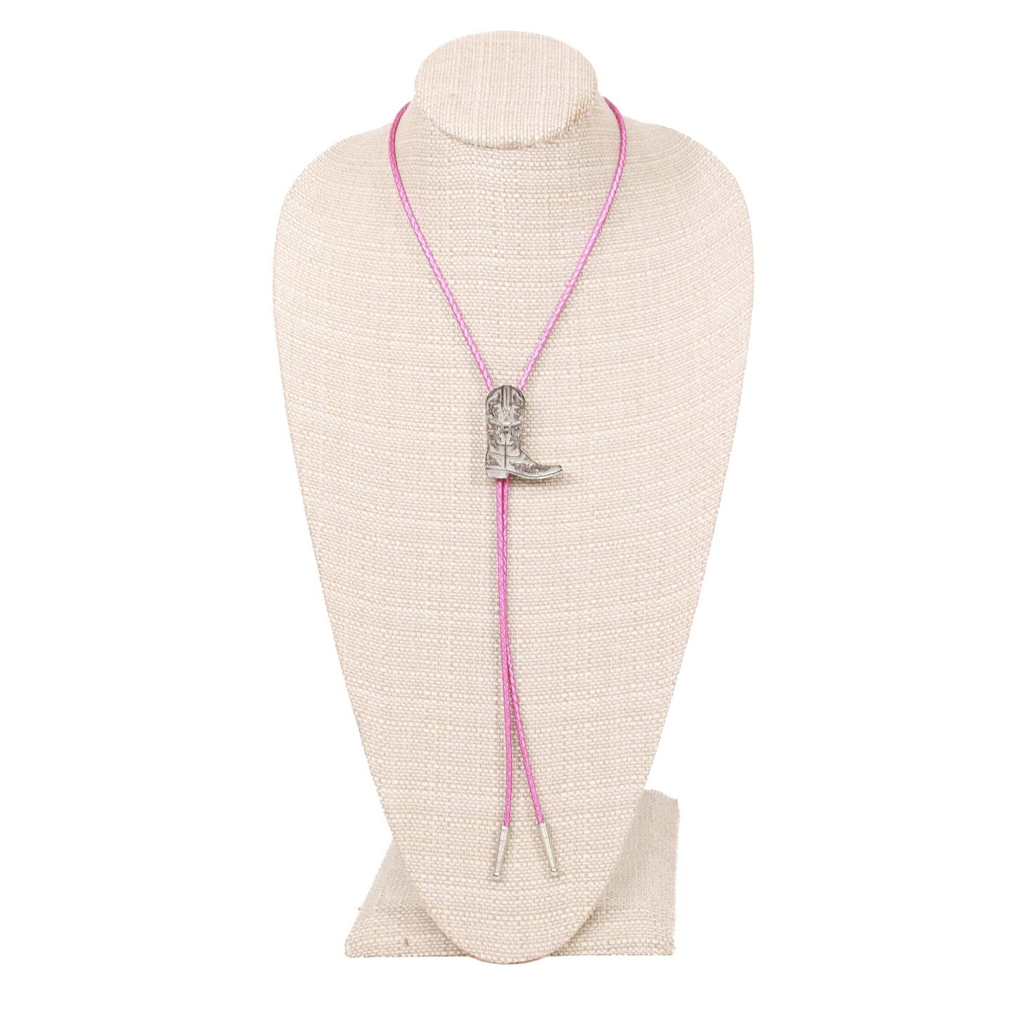 November Maker Silver Boot Bolo
