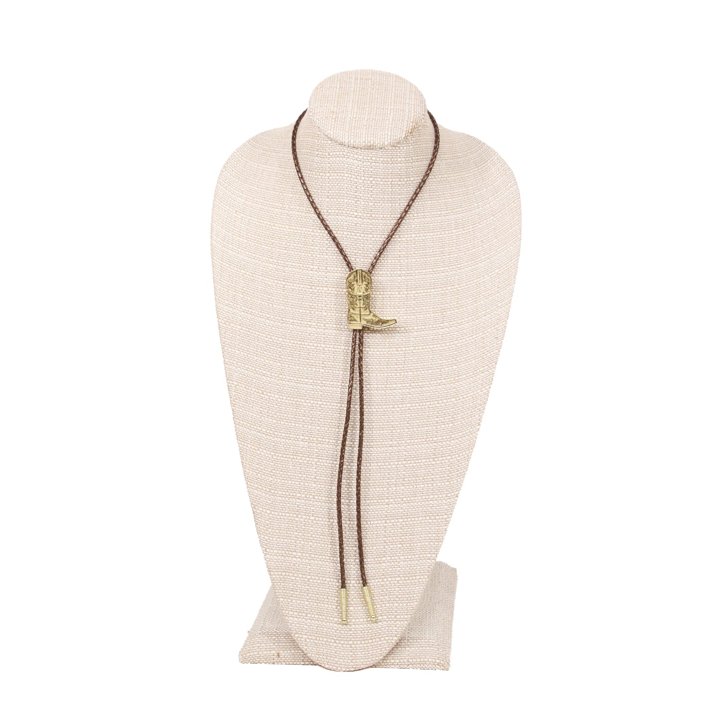 November Maker Gold Boot Bolo