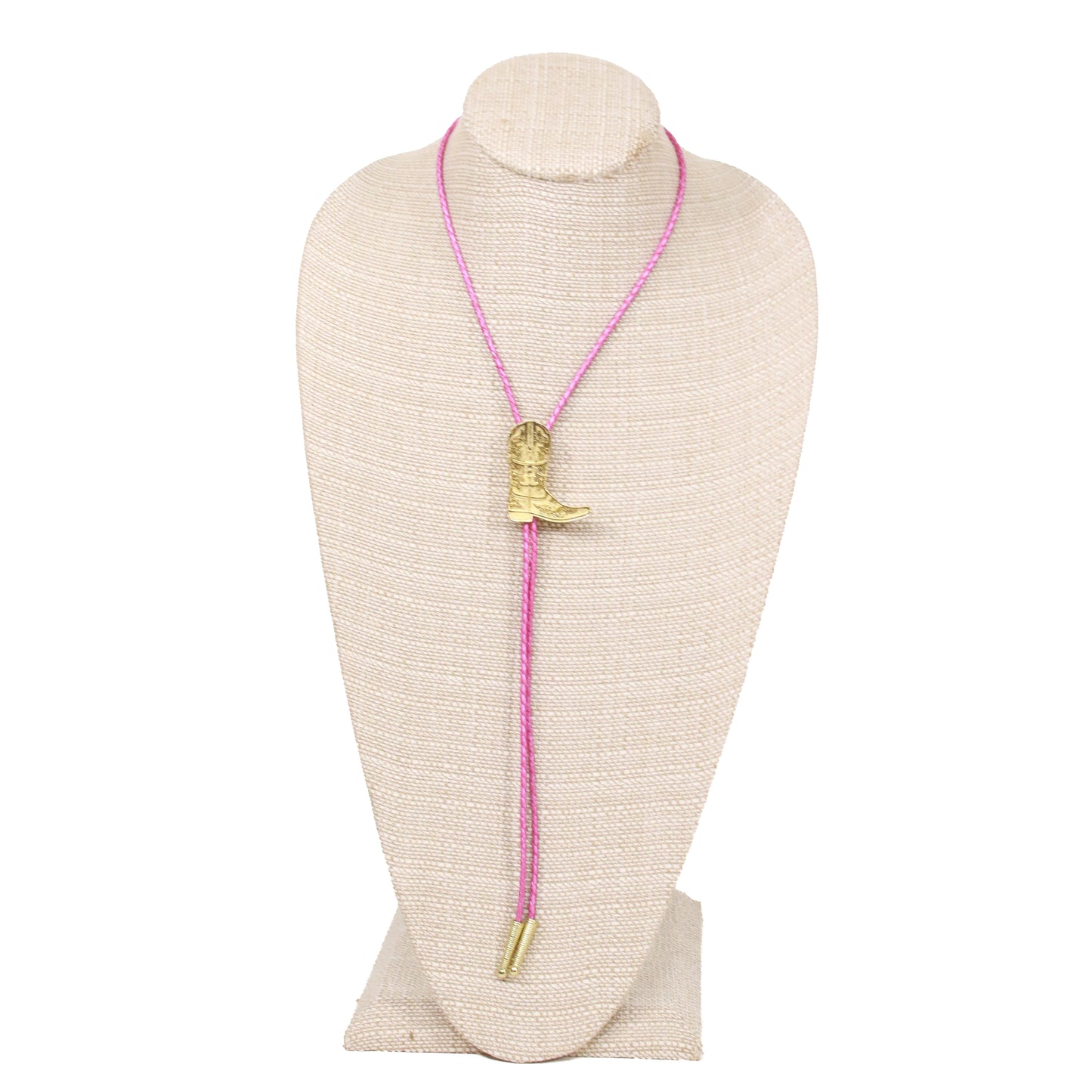 November Maker Gold Boot Bolo