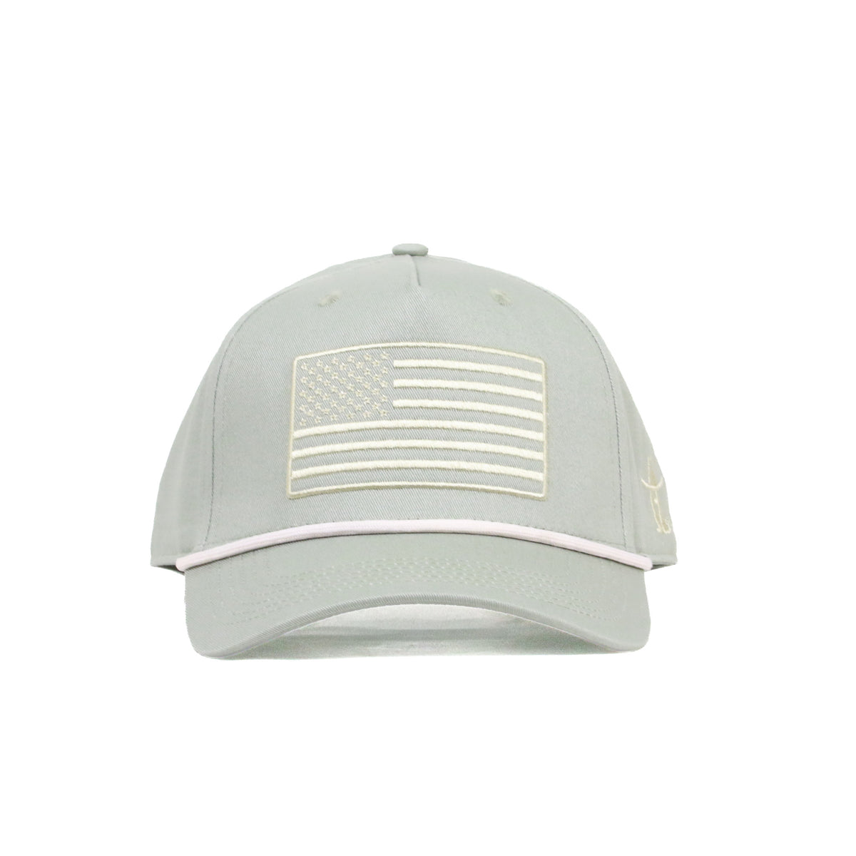 American Flat Flat Bill Cap - Army Green