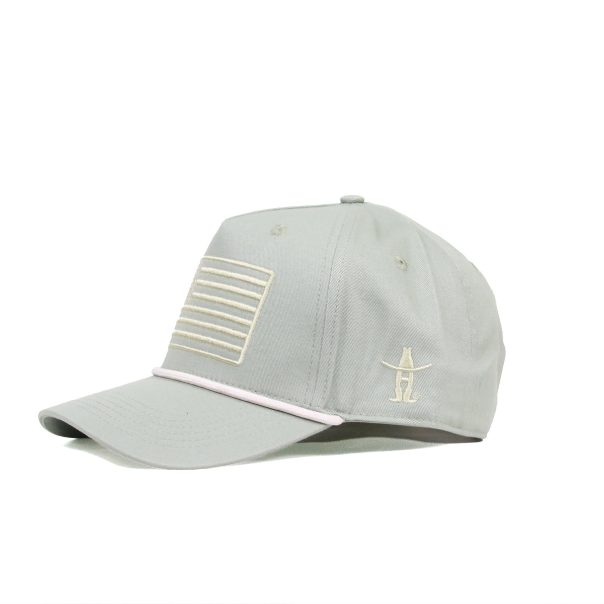 American Flat Flat Bill Cap - Army Green