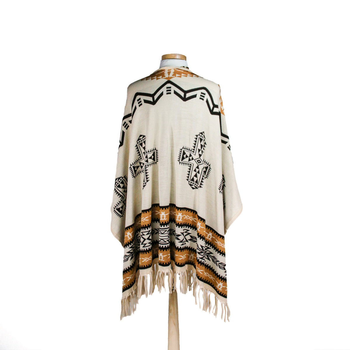 Ladies Aztec Woven Wrap