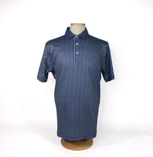 Mens Bow-H Icon Polo - Navy