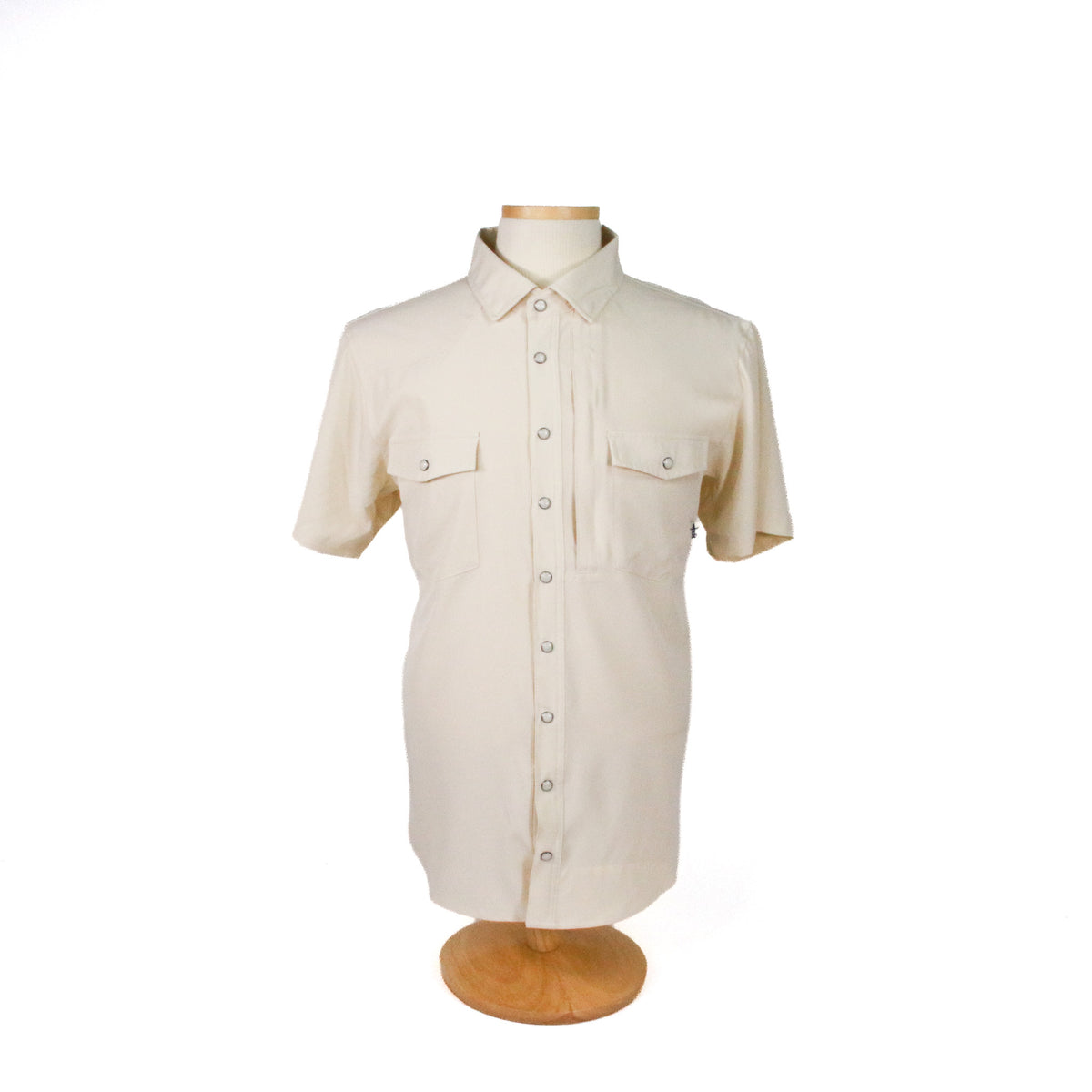 Performance S/S Pearl Snap - Tan