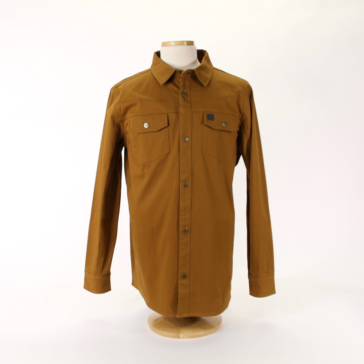 Stretch Twill Shirt Jacket - Coyote