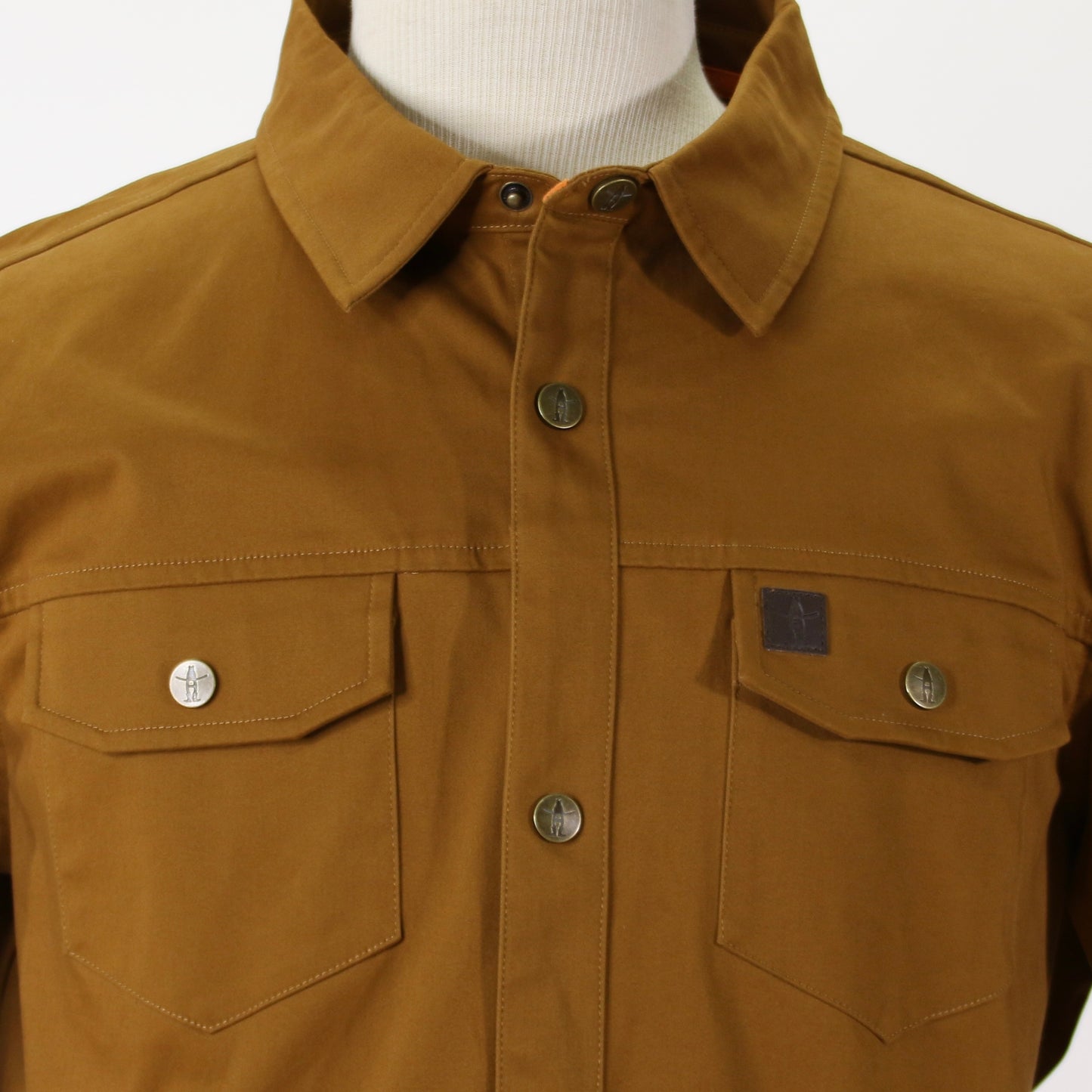 Stretch Twill Shirt Jacket - Coyote