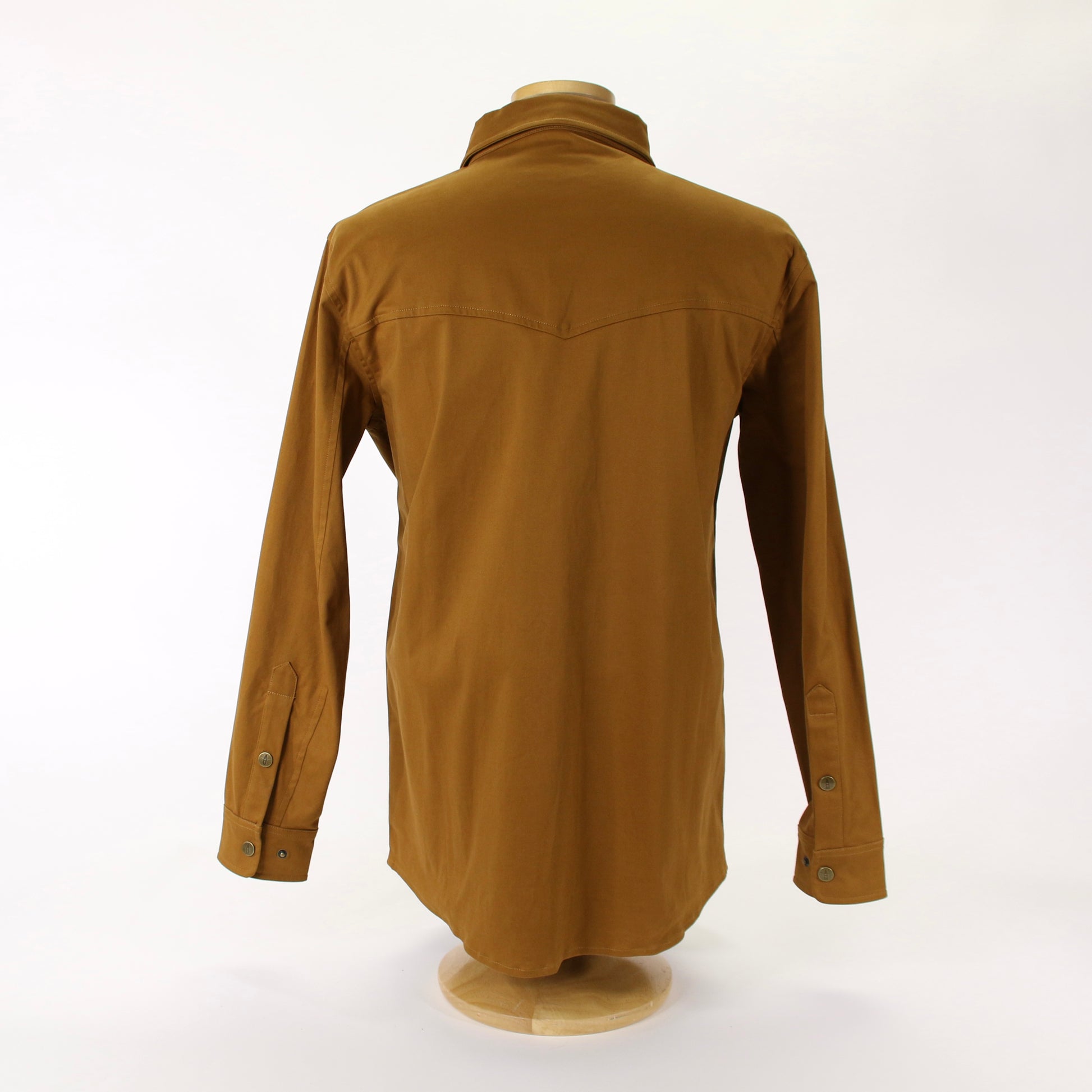 Stretch Twill Shirt Jacket - Coyote – Houston Livestock Show and Rodeo™