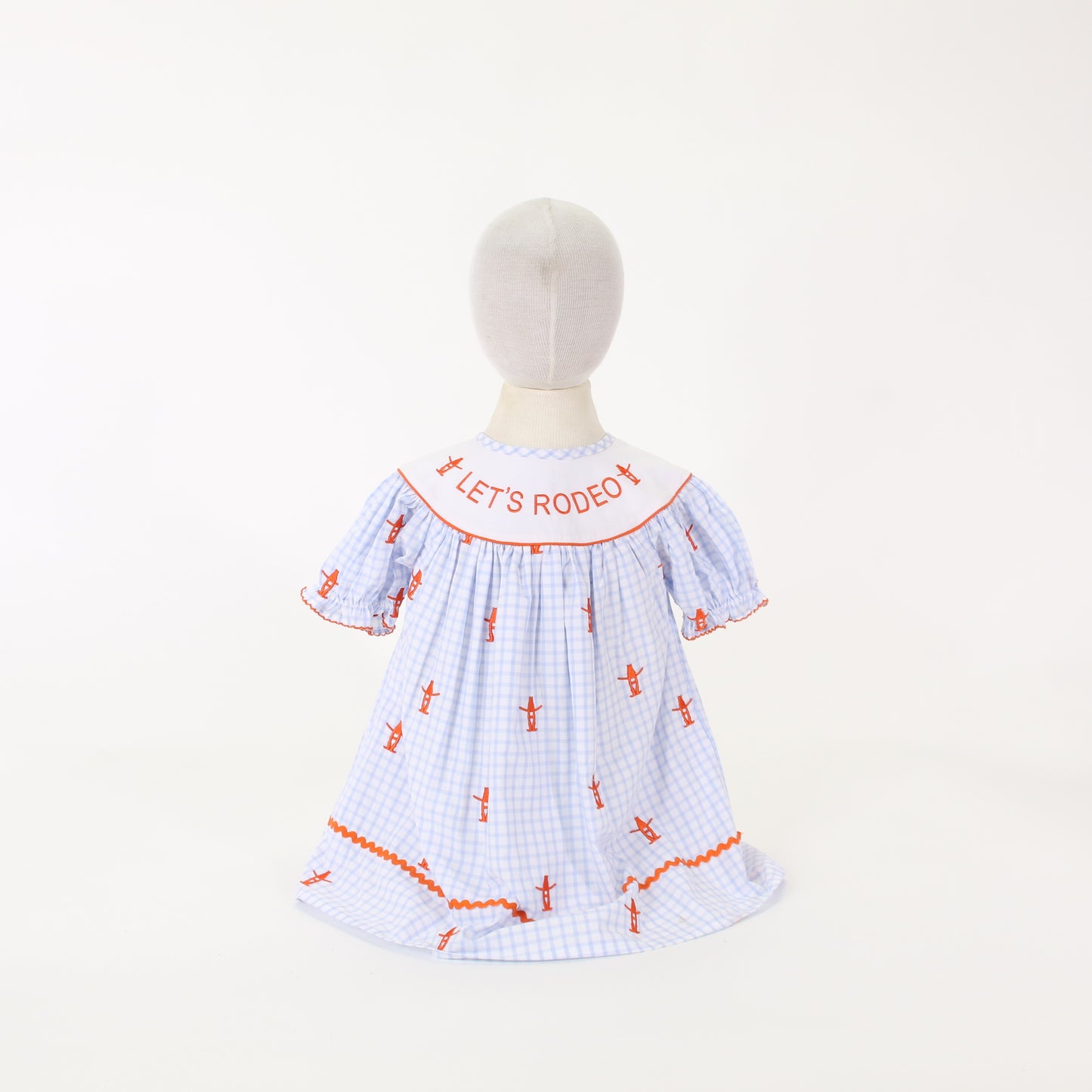 Lets Rodeo Smocked Dress