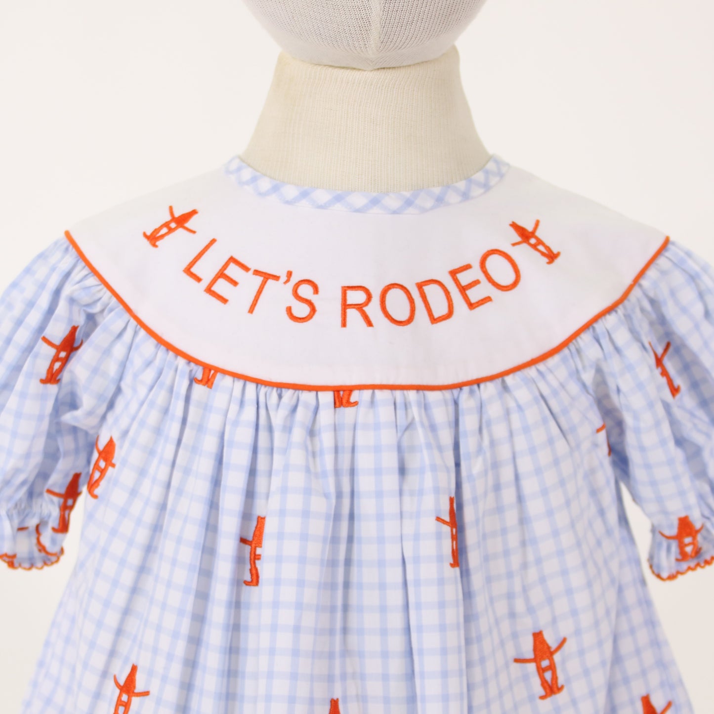 Lets Rodeo Smocked Dress