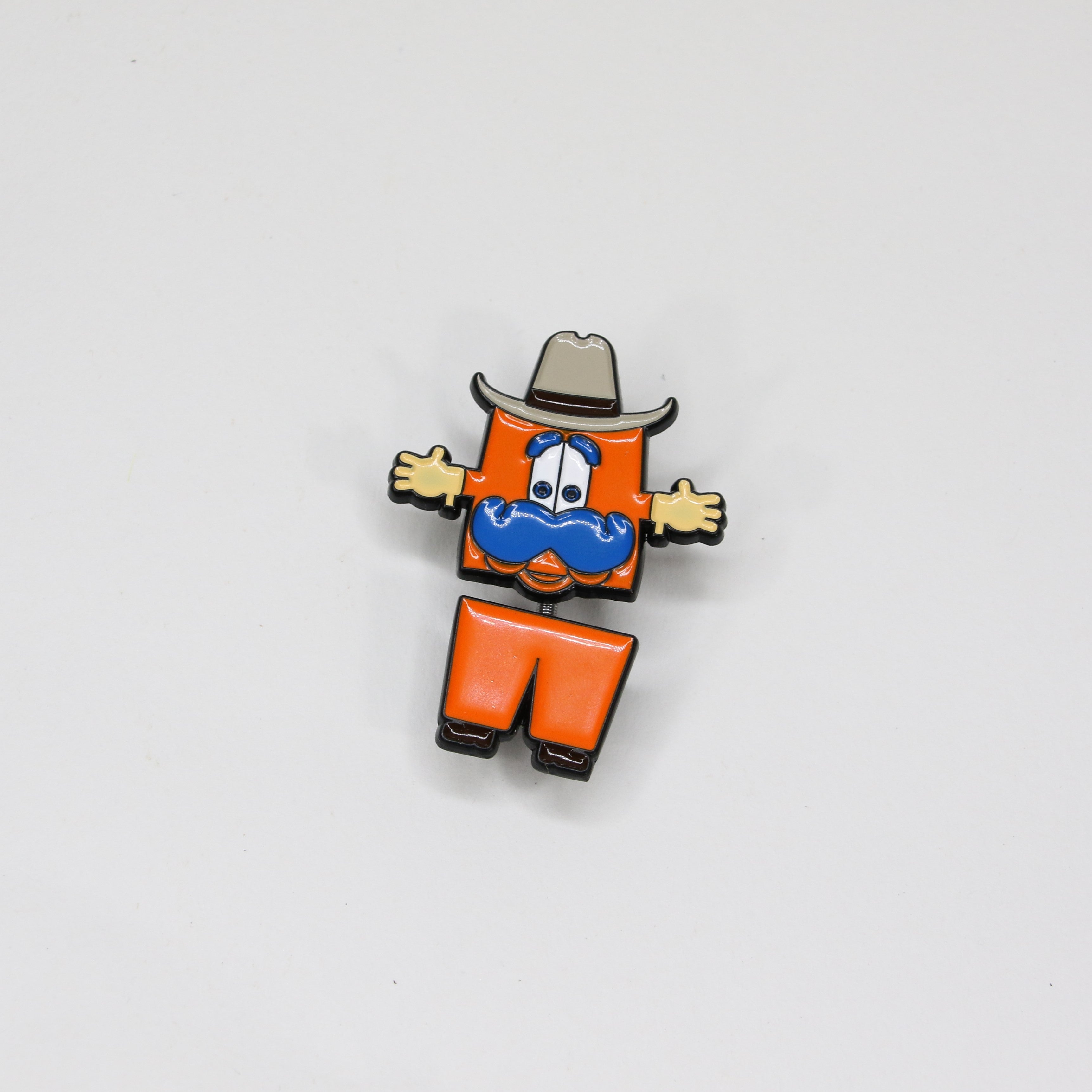 Howdy Bobble Head Pin โ Houston Livestock Show and Rodeoโข