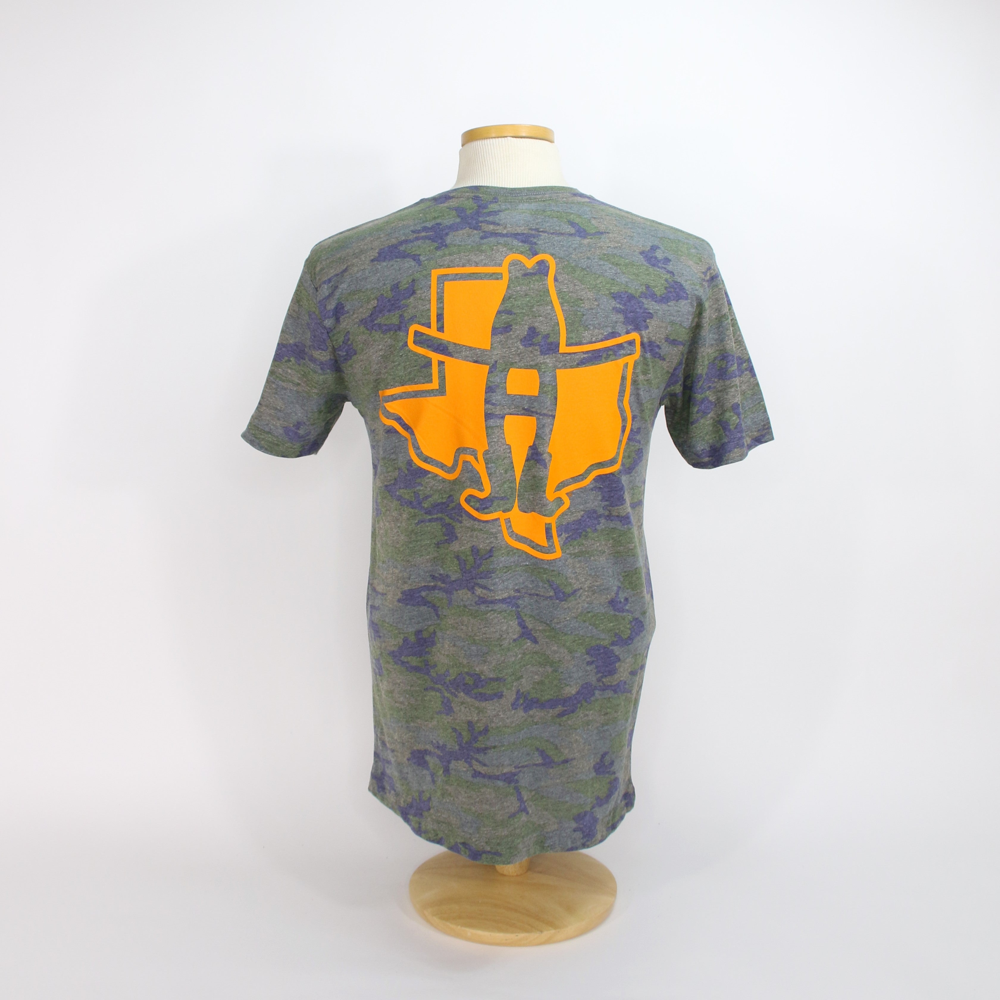 Howdy State of Texas Tee - Camo โ Houston Livestock Show and Rodeoโข