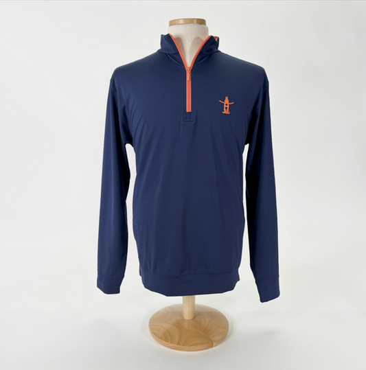 1/4 Zip Performance Pullover - Navy