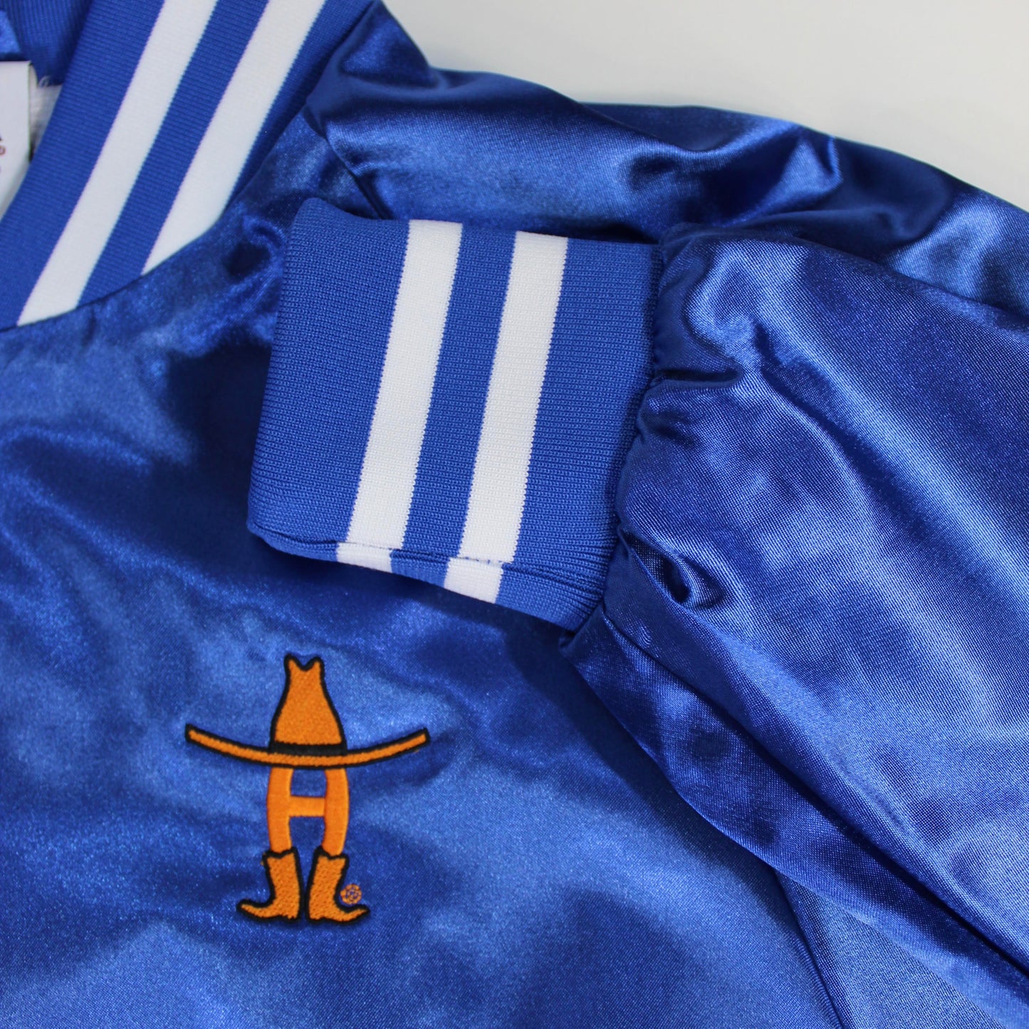 HLSR Vintage Satin Track Jacket - Blue