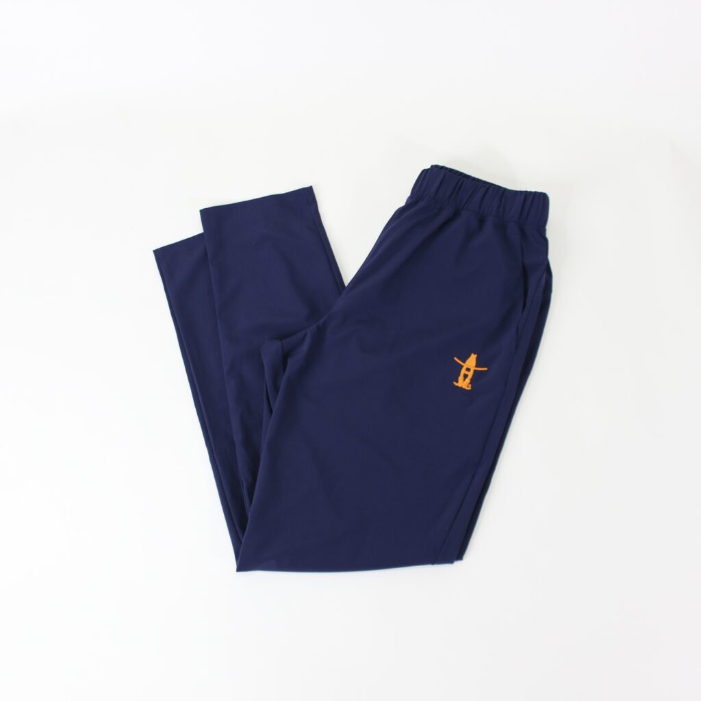 Jogger Pant with Bow-H - Navy