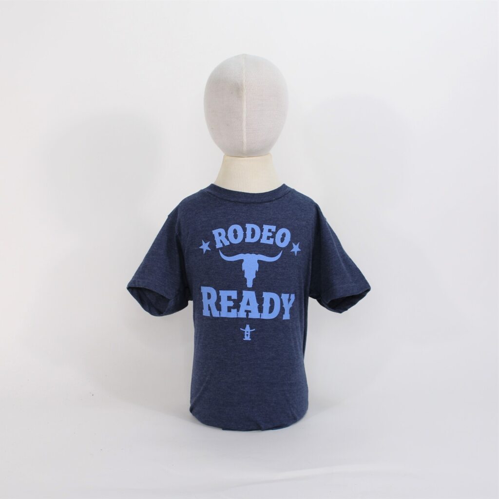 Youth Rodeo Ready Tee - Blue