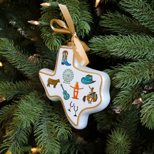 Texas Christmas Ornament