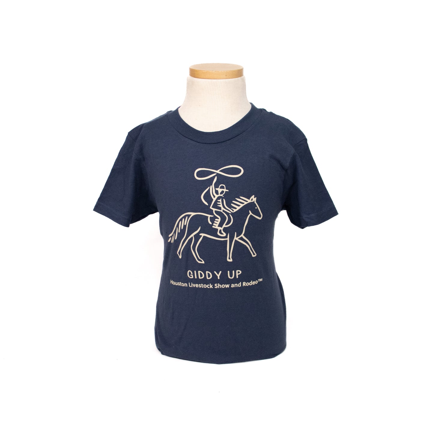 Youth Giddy Up Tee - Navy