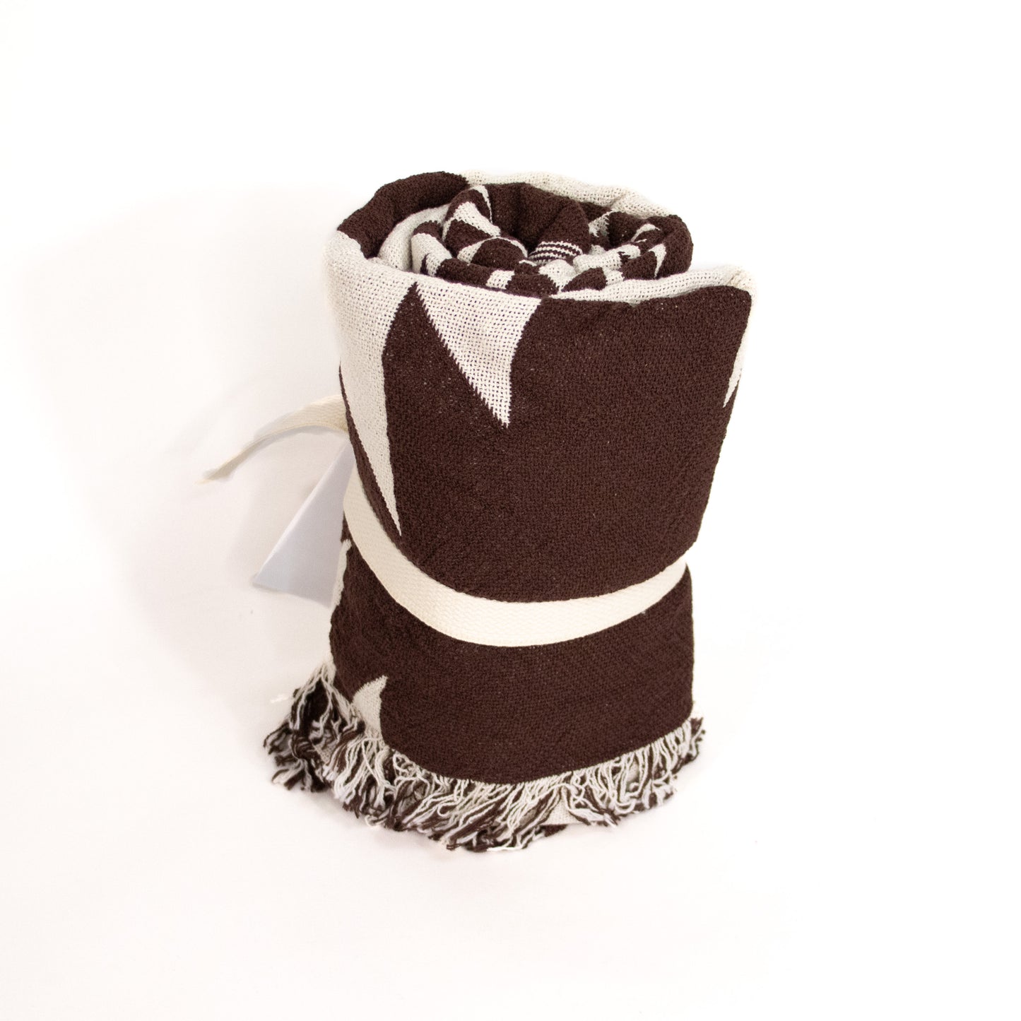 Bow-H Aztec Print Cotton Blanket