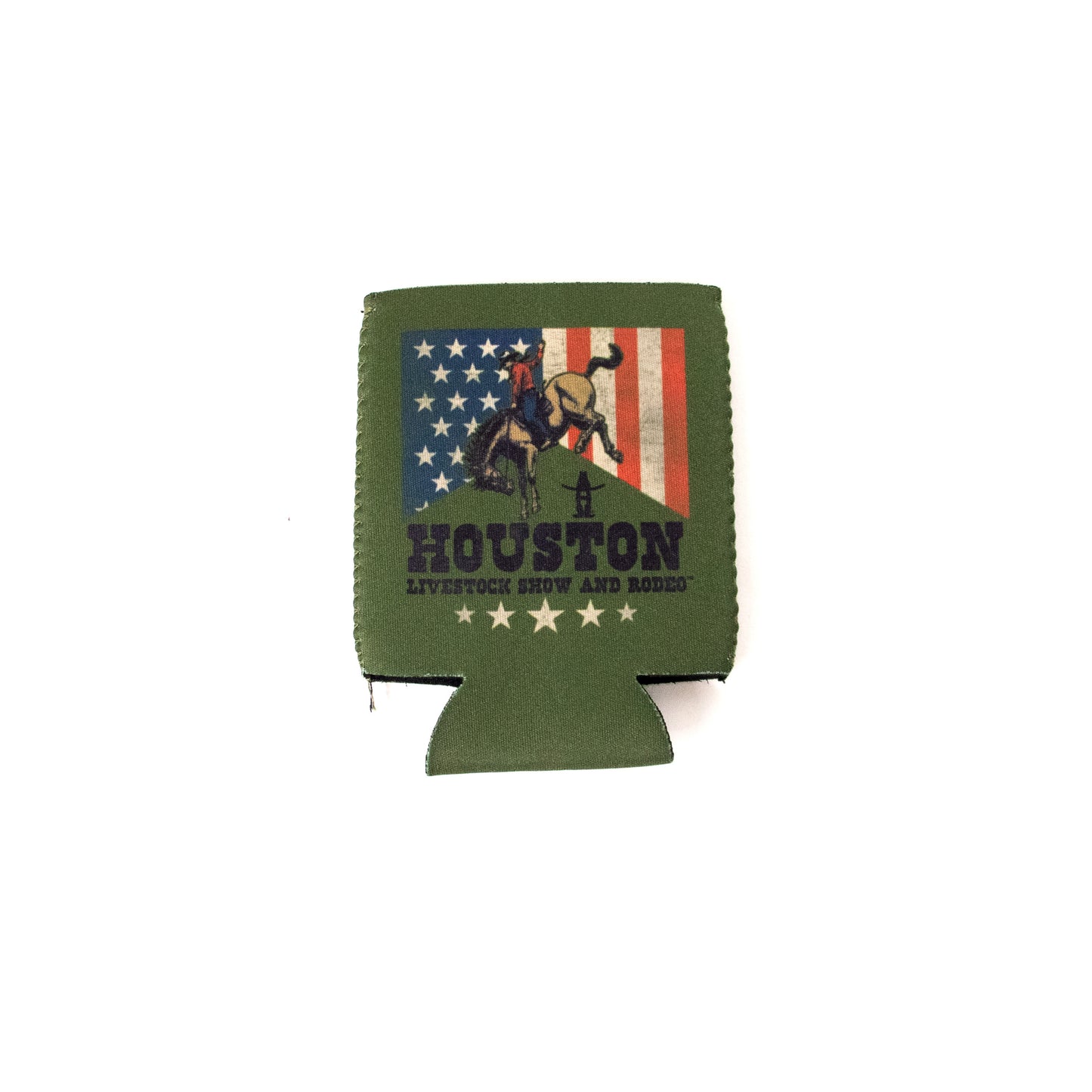 USA Bow-H Koozie - Green