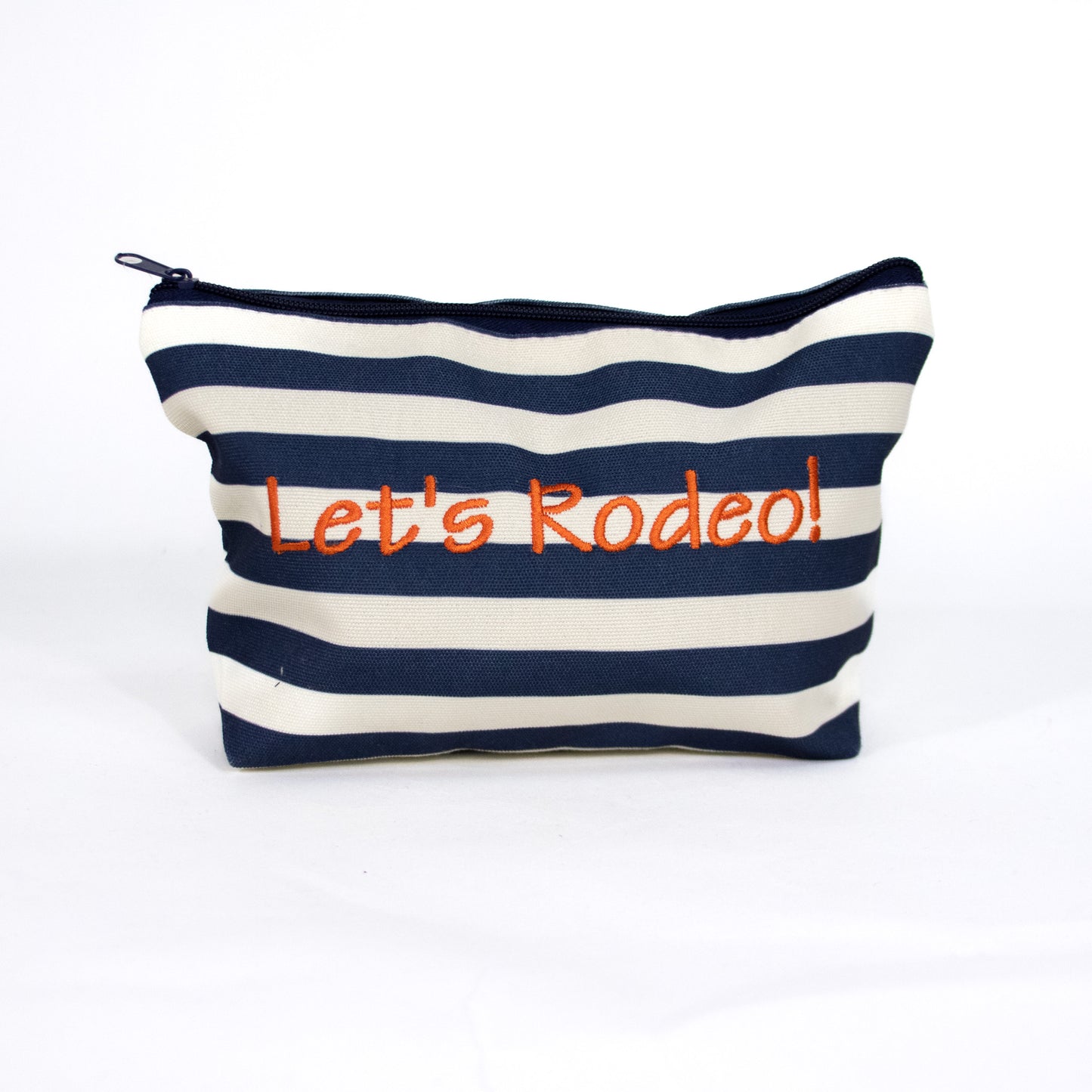 Lets Rodeo Cosmetic Pouch - Stripe