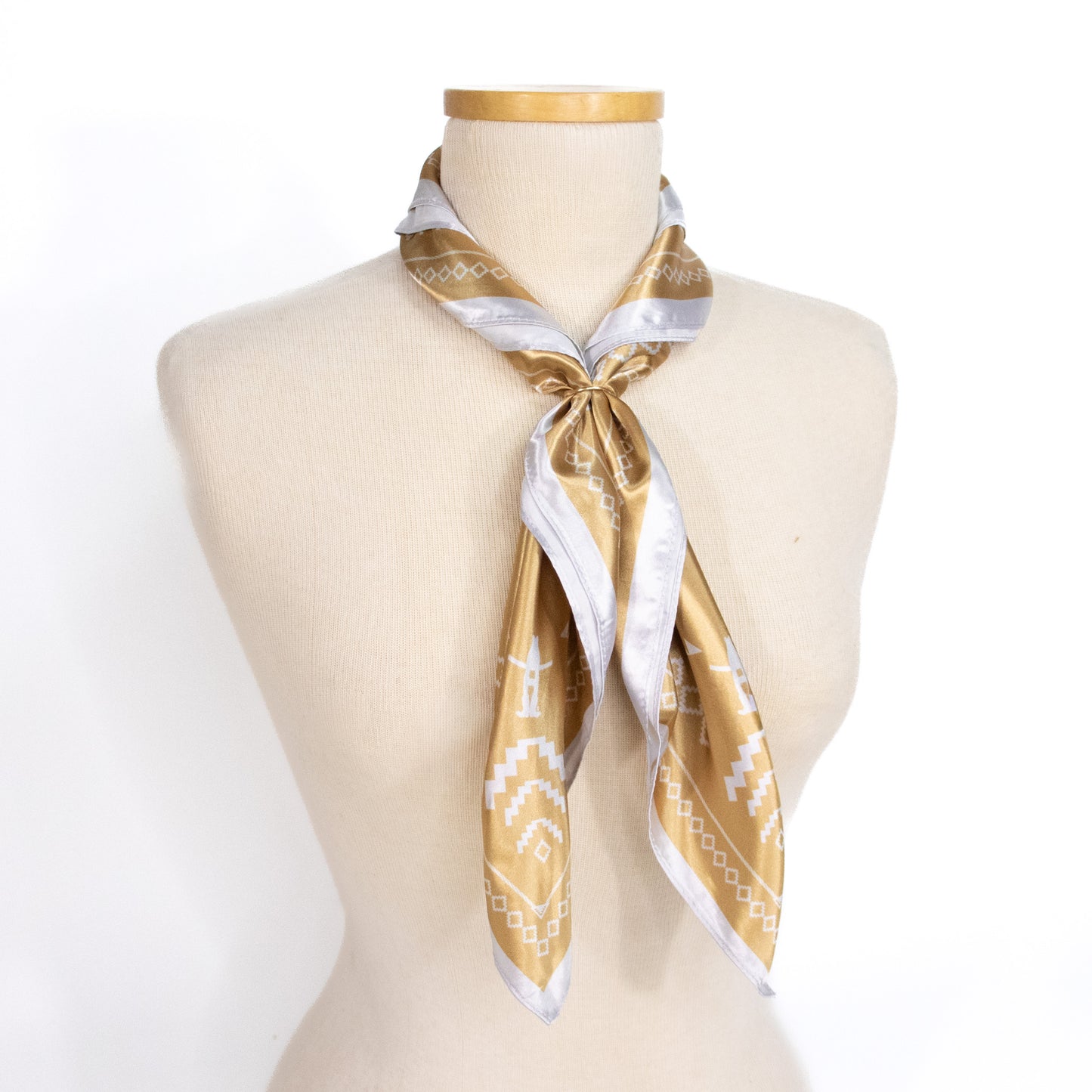 HLSR Brown Aztec Scarf