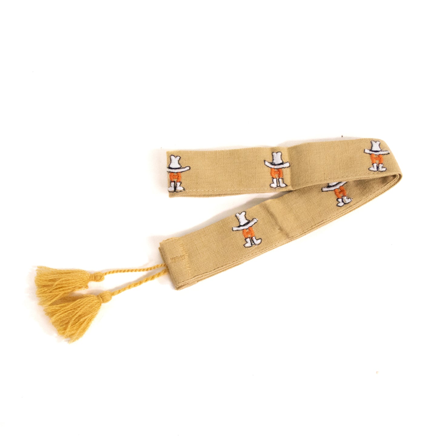 Bow-H Hatband - Tan