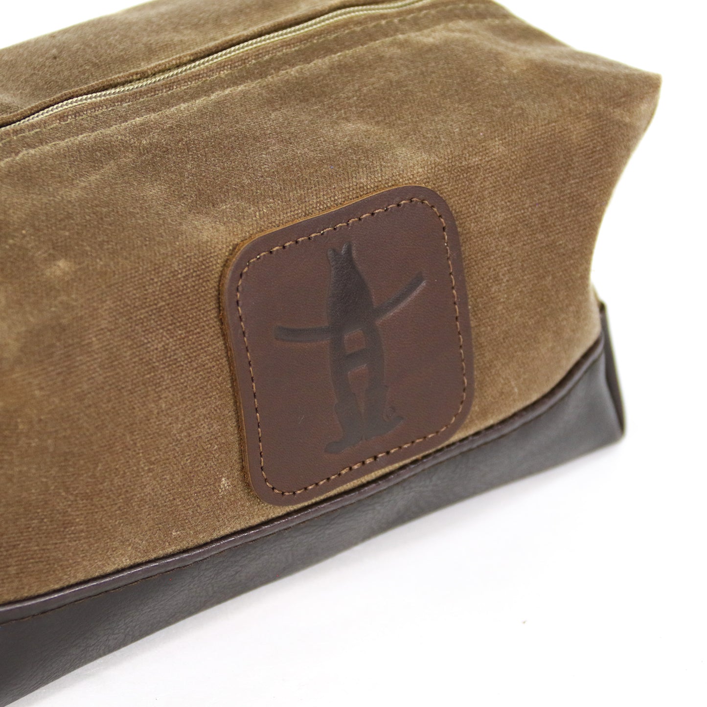 Waxed Canvas Dopp Kit