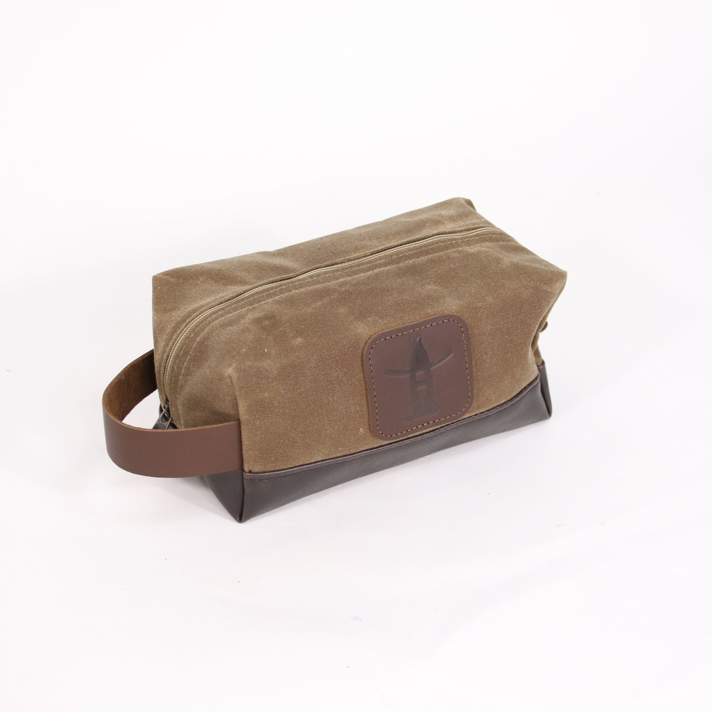 Waxed Canvas Dopp Kit