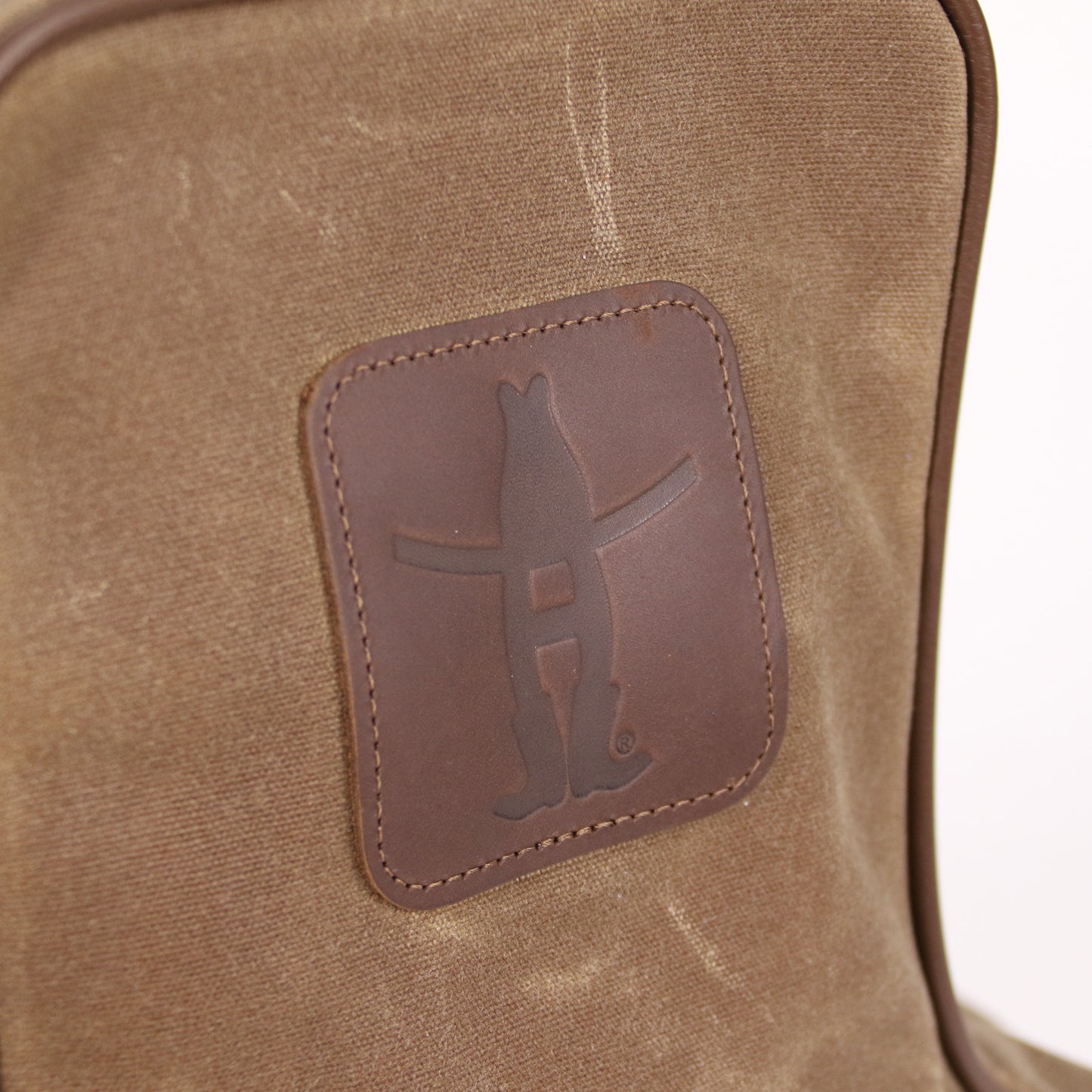 Waxed Canvas Boot Bag - Bow H