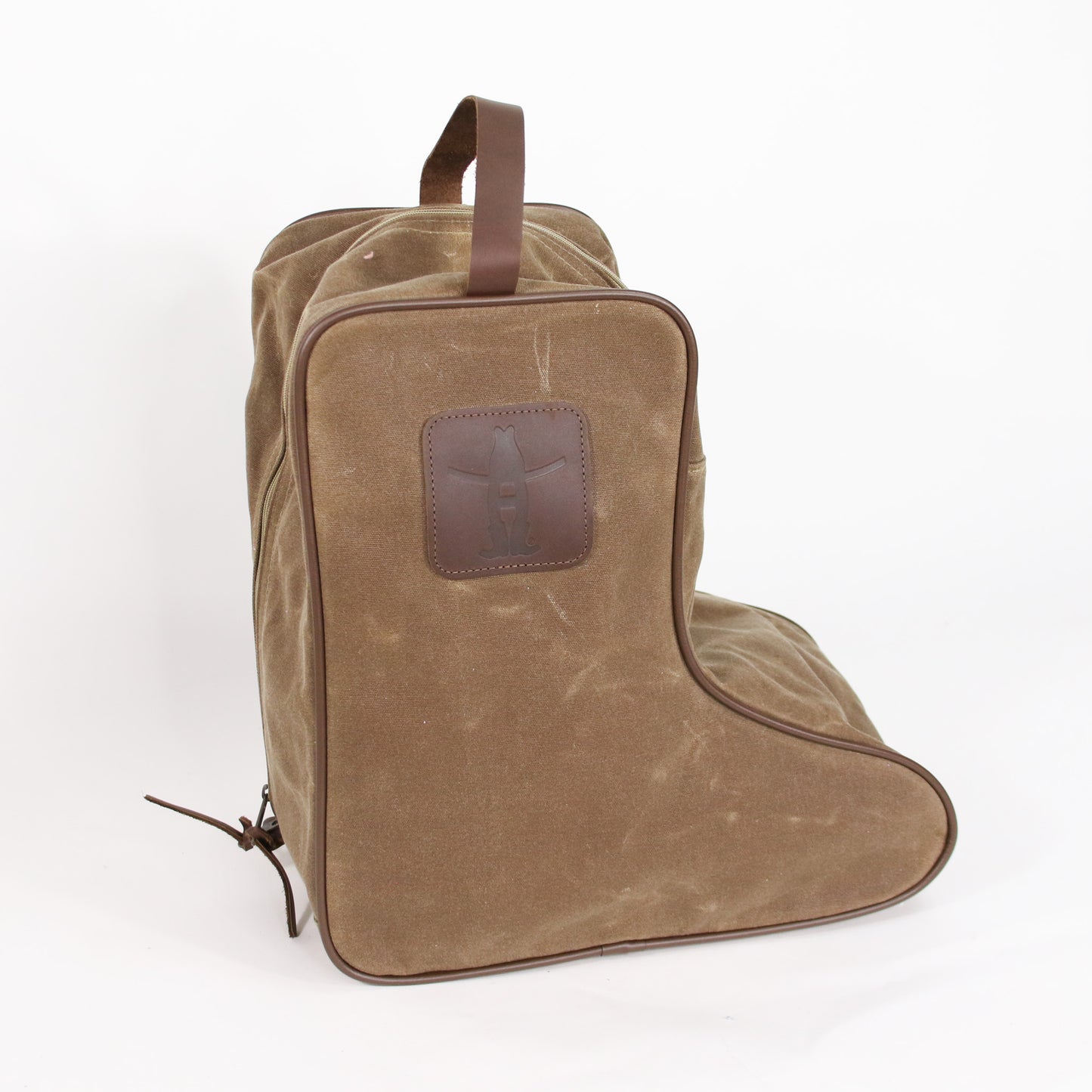 Waxed Canvas Boot Bag - Bow H