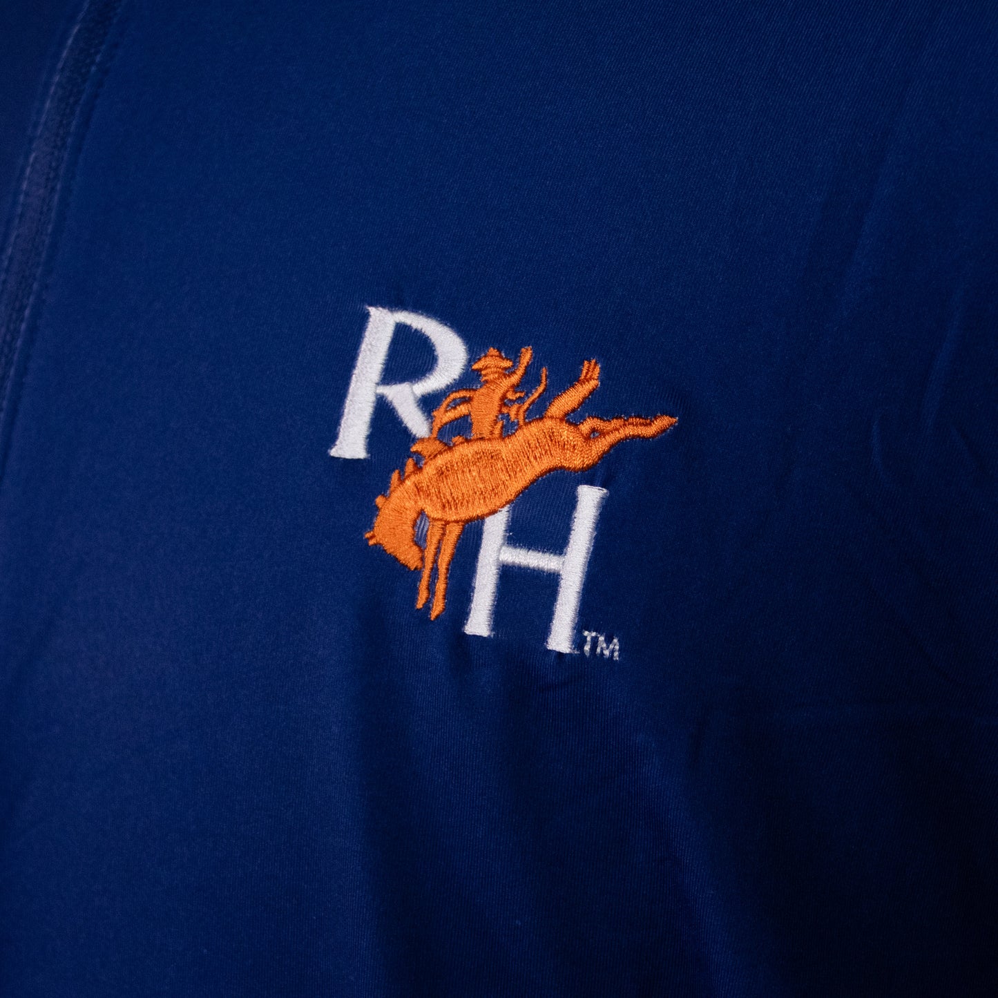 1/4 Zip RH Bronc Performance Pullover - Navy