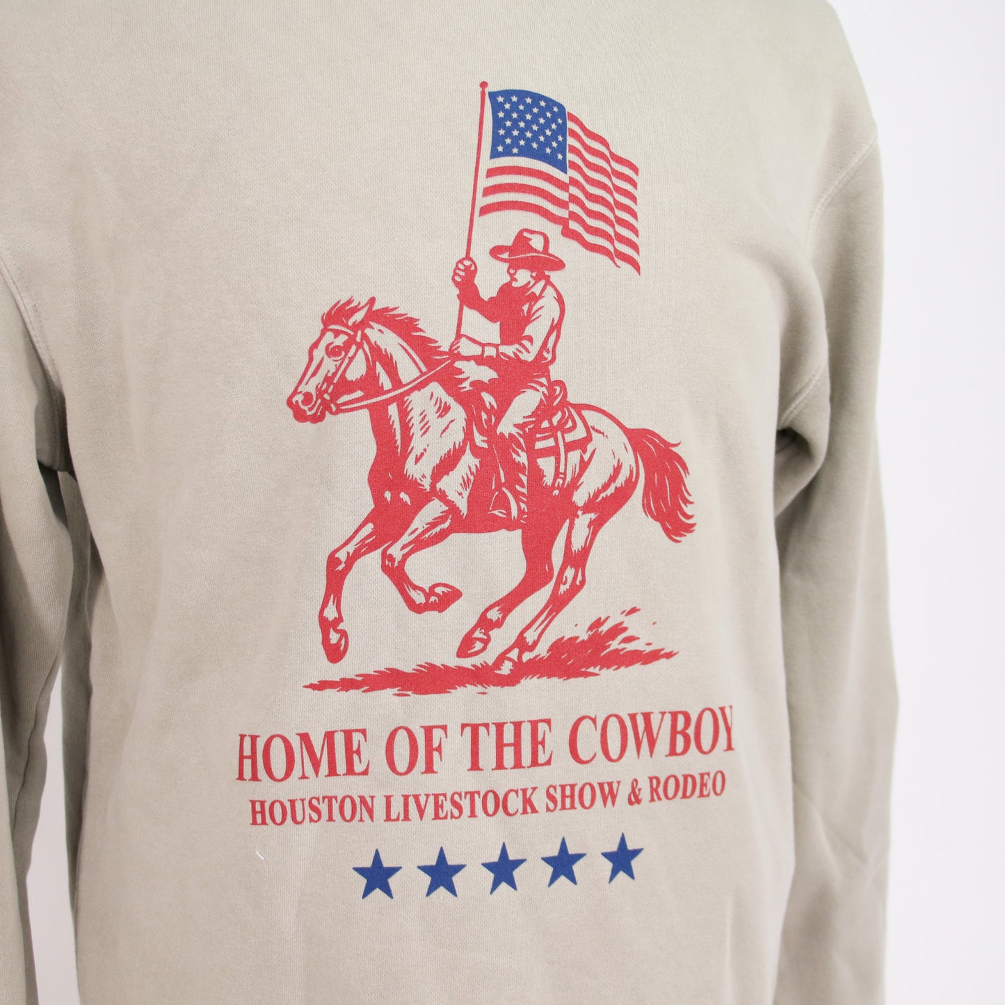 Home of the Cowboy Sweatshirt - Grey