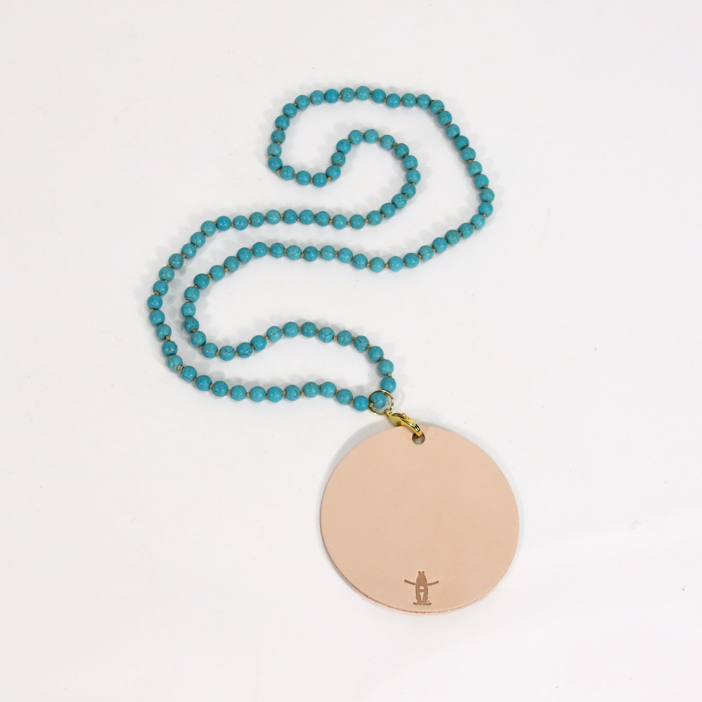 Beaded Lanyard Badgeholder