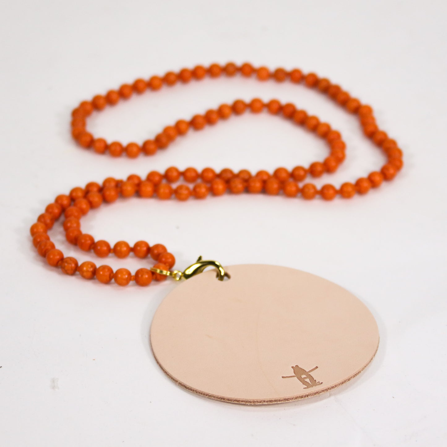 Beaded Lanyard Badgeholder