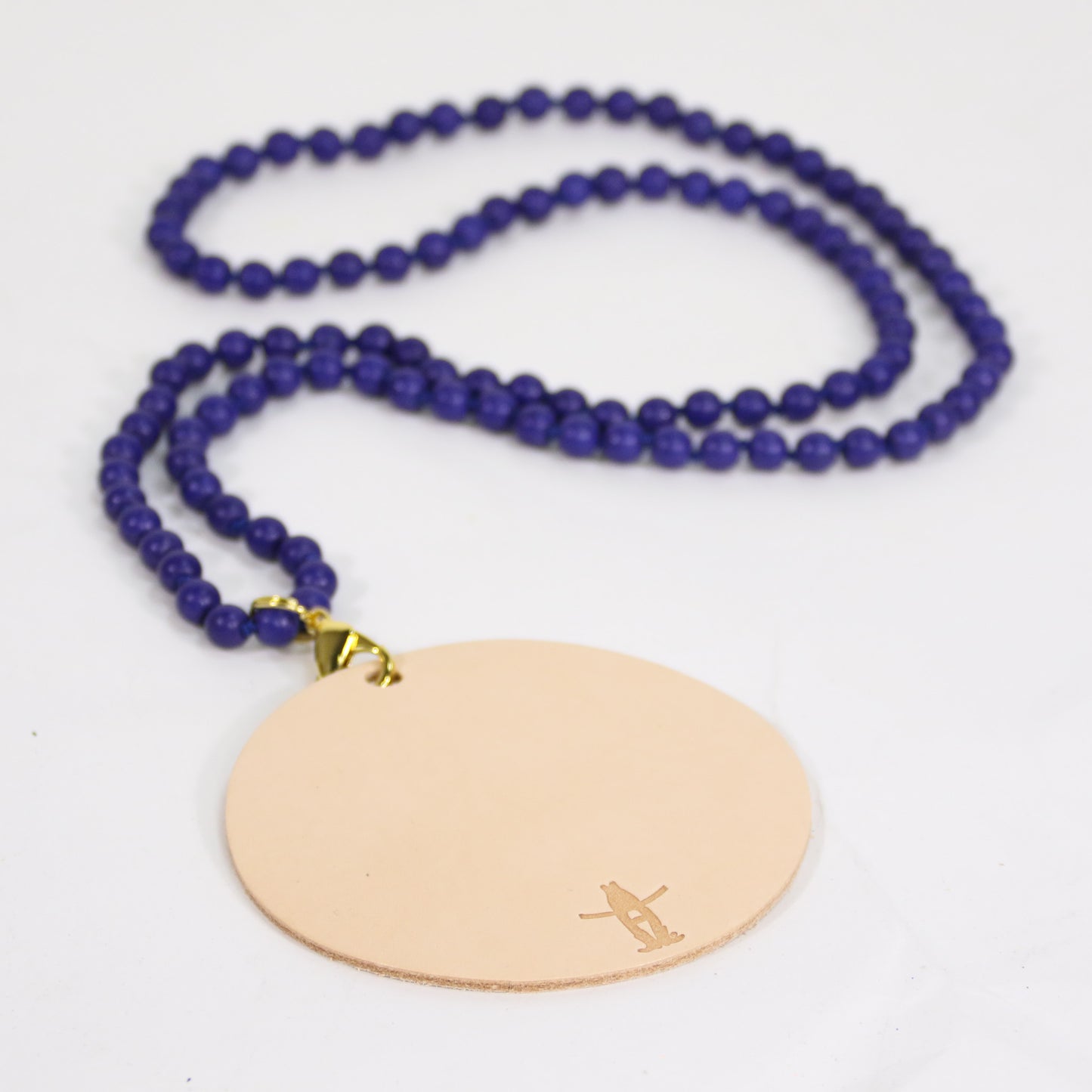 Beaded Lanyard Badgeholder