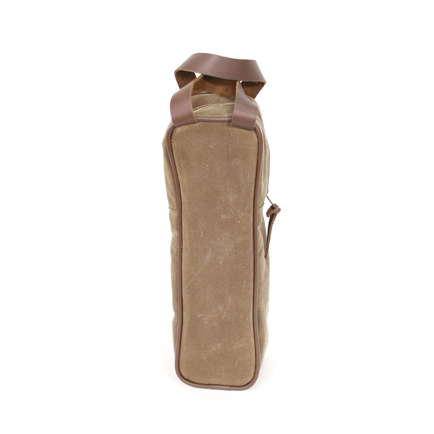 Waxed Canvas Wine Bag
