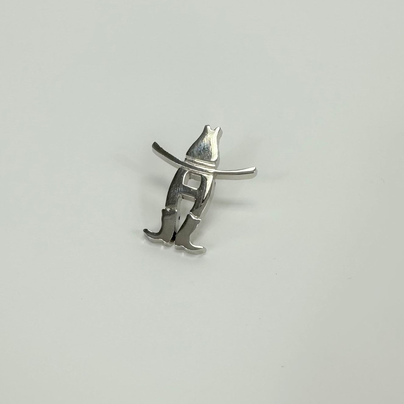 Bow-H Pin - Silver